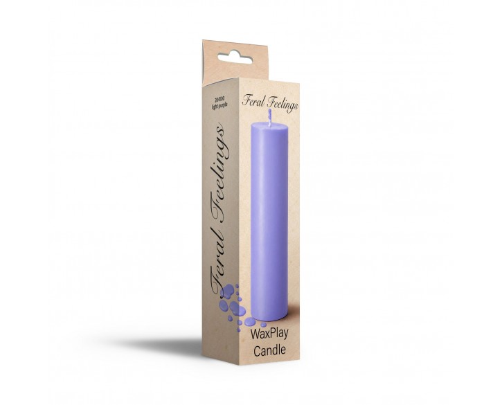 Свічка для WaxPlay Feral Feelings soft 15 см Light Purple