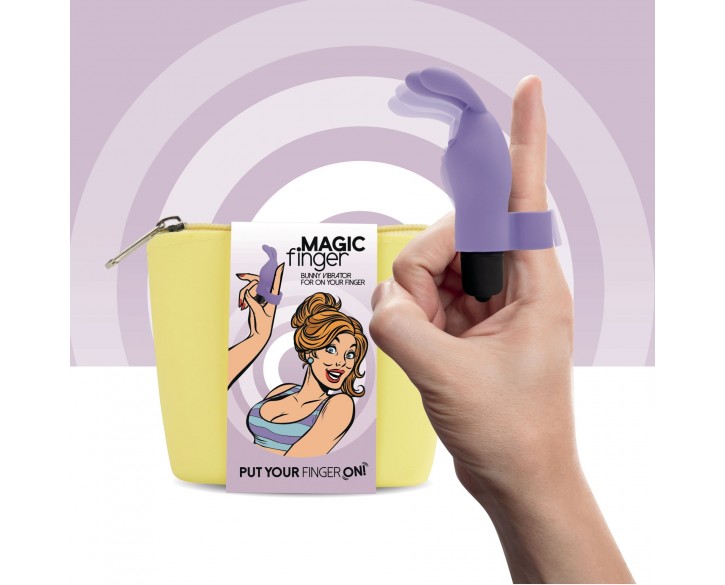 Вібратор на палець FeelzToys Magic Finger Vibrator Purple