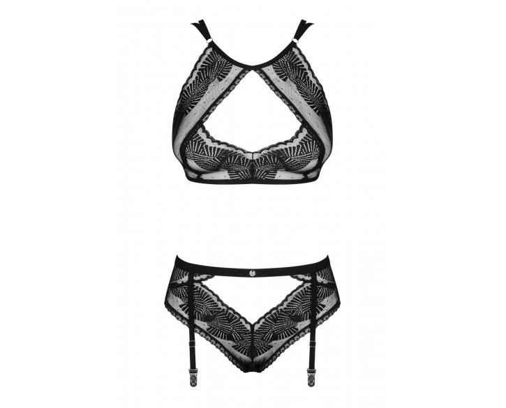 Комплект Obsessive Allastia 2-pcs set black S/M