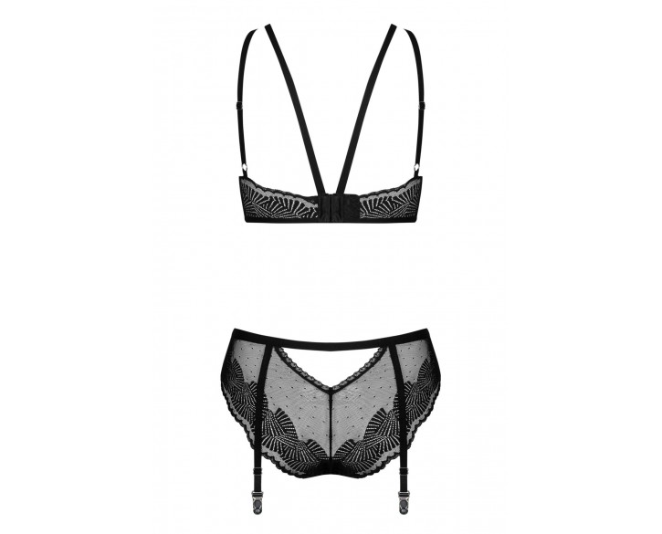 Комплект Obsessive Allastia 2-pcs set black S/M