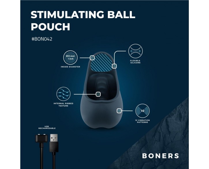 Ерекційне кільце Boners Stimulating Ball Pouch