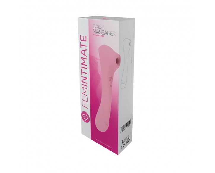 Вакуумний кліторальний стимулятор Femintimate Daisy Massager Pink