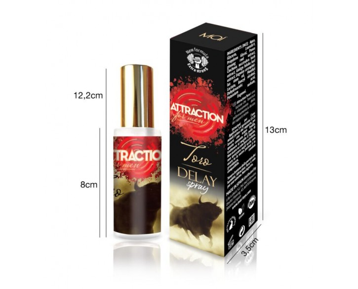 Спрей-пролонгатор Retarding Spray MAI Attraction Toro (30 мл)