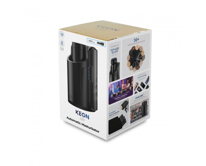 Інтерактивна секс-машина для чоловіків Kiiroo Keon Wi-Fi Combo Set з мастурбатором