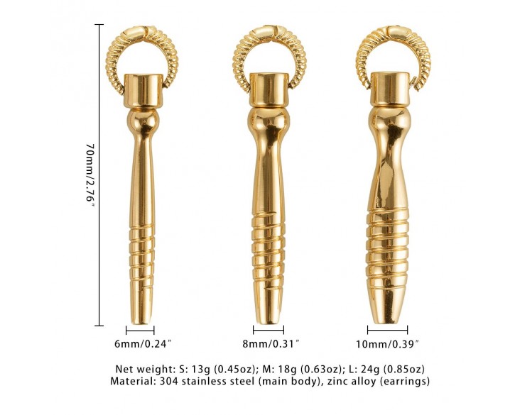 Набір уретральних стимуляторів LOCKINK Bad Boy Training Urethral Plugs Set