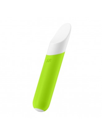 Мінівібратор із гнучким язичком Satisfyer Ultra Power Bullet 7 Green