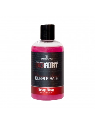 Піна для ванни Sensuva — Big Flirt Pheromone Bubble Bath — Berry Flirty (237 мл)