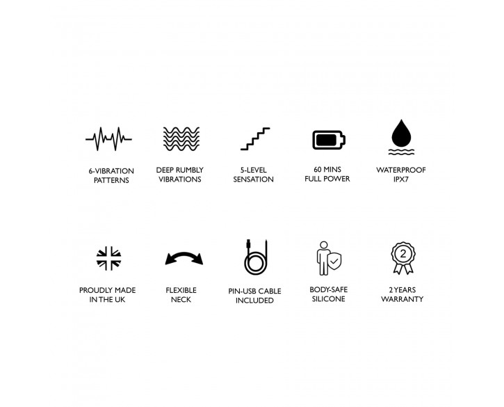 Вібромасажер DOXY Doxy Go