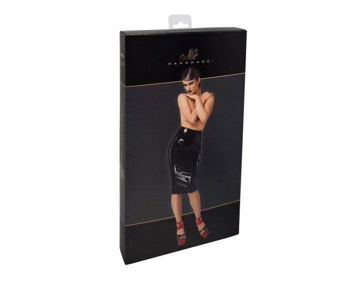 Спідниця Noir Handmade F378 Dominae Column PVC pencil skirt M
