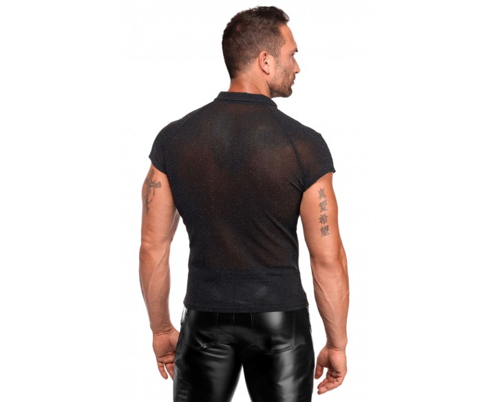 Чоловіче поло Noir Handmade H082 Onyx veil polo XL