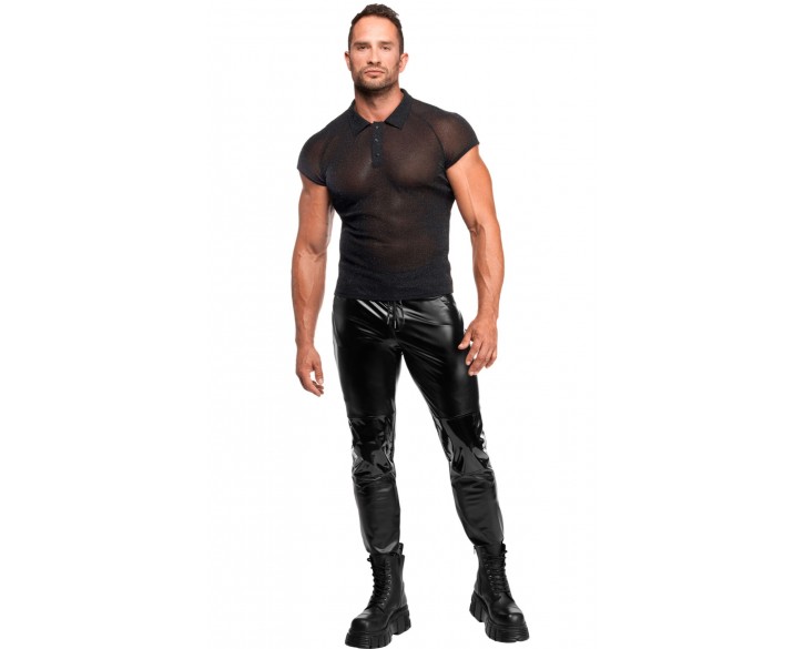 Чоловіче поло Noir Handmade H082 Onyx veil polo XL