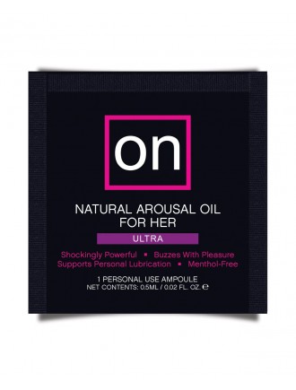 Пробник збудливого масла Sensuva - ON Arousal Oil for Her Ultra (0,5 мл)