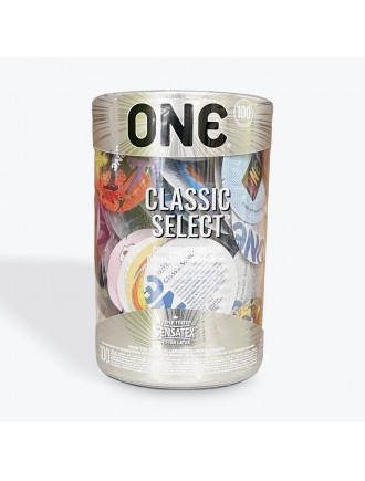 Набір презервативів ONE Classic Select - Contest Collection 100 шт, мегапак тюб