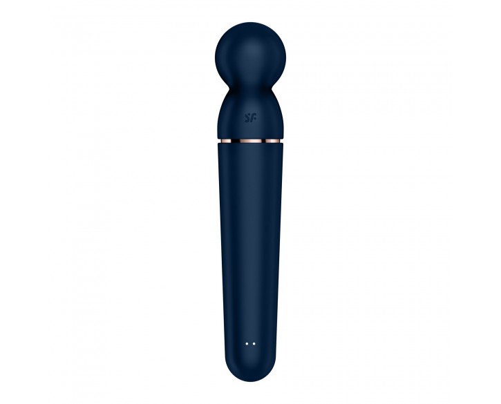 Вібромасажер Satisfyer Planet Wand-er Blue/Rosegold