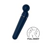 Вібромасажер Satisfyer Planet Wand-er Blue/Rosegold