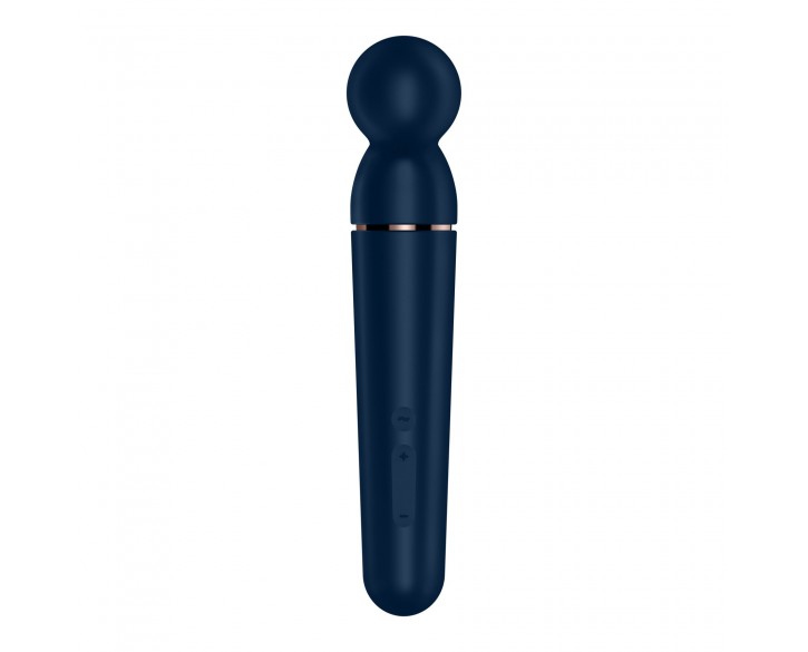 Вібромасажер Satisfyer Planet Wand-er Blue/Rosegold