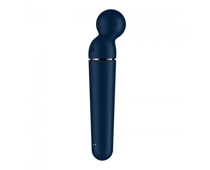 Вібромасажер Satisfyer Planet Wand-er Blue/Rosegold