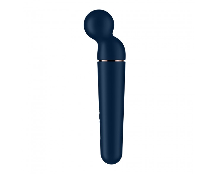 Вібромасажер Satisfyer Planet Wand-er Blue/Rosegold