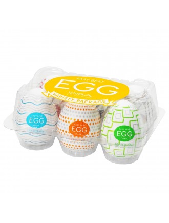 Набір мастурбаторів-яєць Tenga Egg Variety Pack - Standard (6 шт)