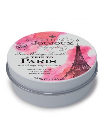 Масажна свічка Petits Joujoux - Paris - Vanilla and Sandalwood (43 мл) з афродизіаками