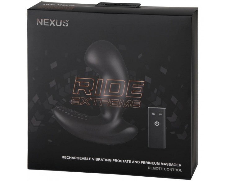 Масажер простати Nexus RIDE EXTREME, 2 мотори, пульт ДК