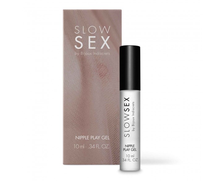 Стимулювальний бальзам для сосків Bijoux Indiscrets Slow Sex Nipple play gel