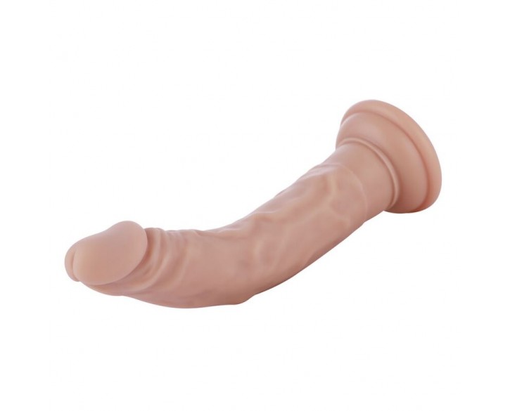 Реалістичний фалоімітатор для секс-машин Hismith 7.5″ Flexible Silicone Dildo, система KlicLok