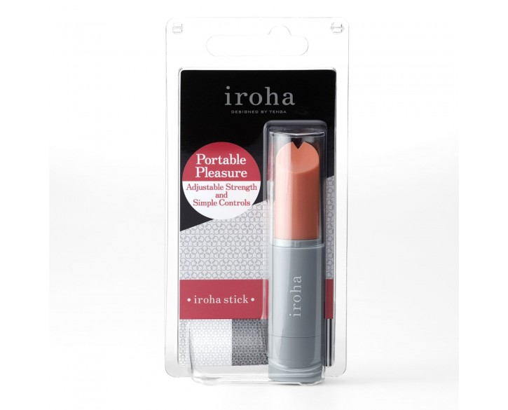 Вібратор-помада IROHA STICK Grey