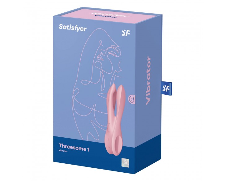 Кліторальний вібратор Satisfyer Threesome 1 Pink