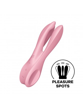 Кліторальний вібратор Satisfyer Threesome 1 Pink