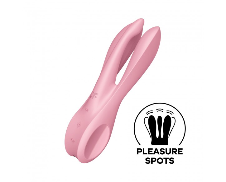 Кліторальний вібратор Satisfyer Threesome 1 Pink