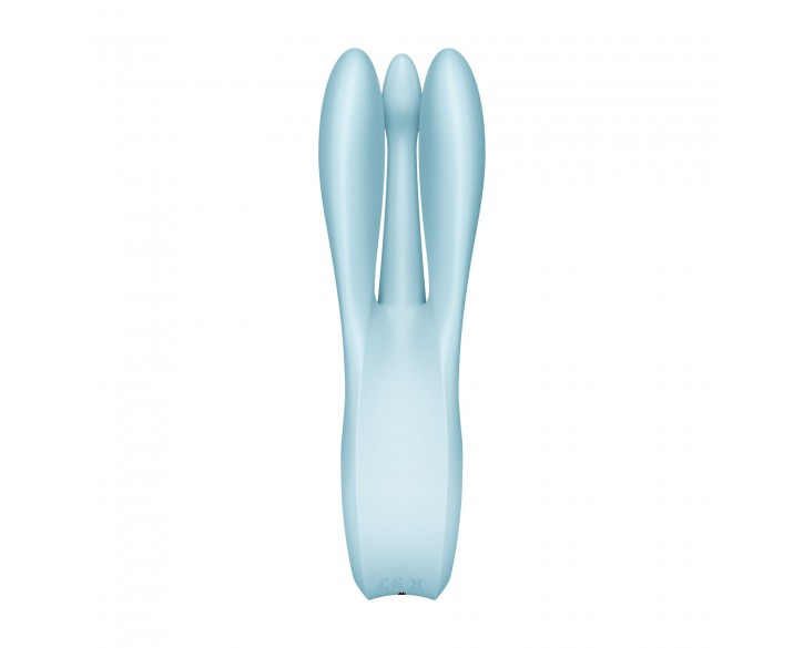 Кліторальний вібратор Satisfyer Threesome 1 Light Blue