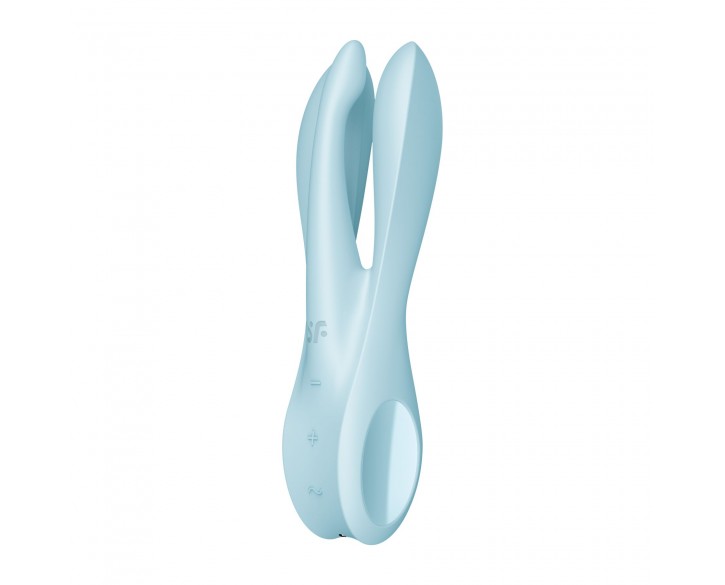 Кліторальний вібратор Satisfyer Threesome 1 Light Blue