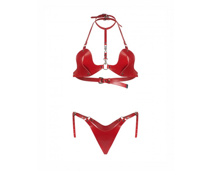 Комплект Obsessive Inferro 2-pcs set S/M/L