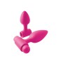 Анальна пробка з вібрацією NS Novelties INYA - Vibe-O-Spades -Pink