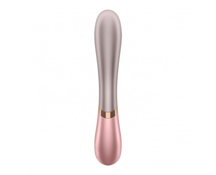 Смарт вібратор-кролик із підігрівом Satisfyer Hot Lover Pink