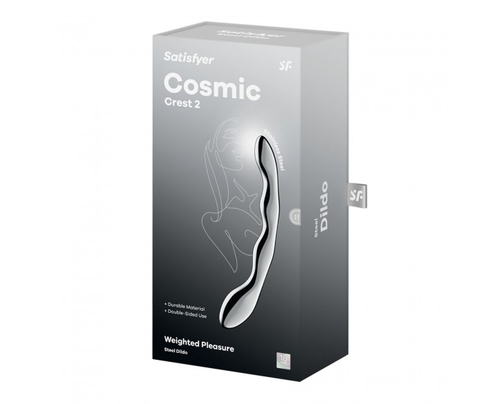 Металевий дилдо Satisfyer Cosmic Crest 2