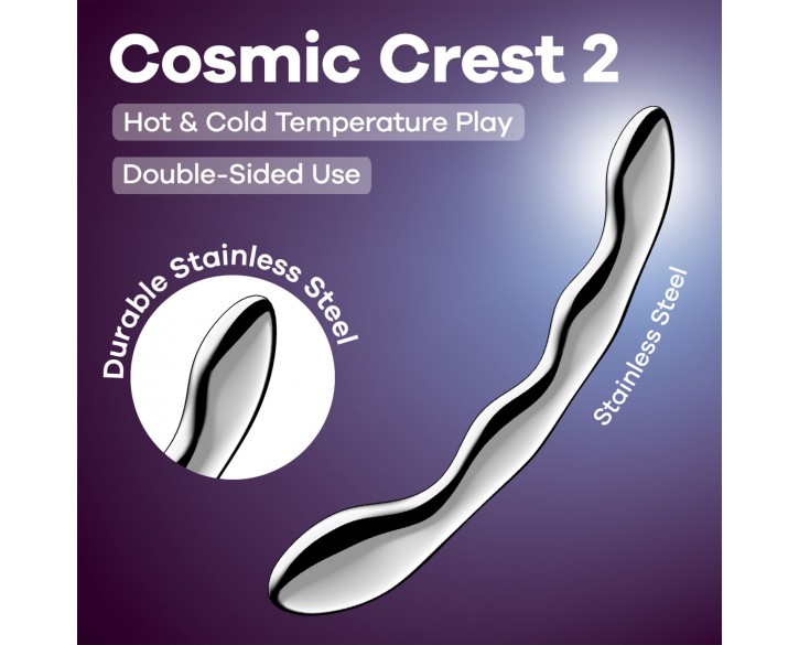 Металевий дилдо Satisfyer Cosmic Crest 2