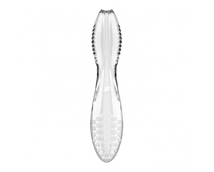 Двосторонній скляний дилдо Satisfyer Dazzling Crystal 2 Transparent