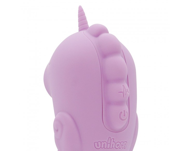 Вібратор-єдиноріжка Unihorn – C Horse – Marina Lilac, вагінально-кліторальна стимуляція, 2 мотори по 10 режимів