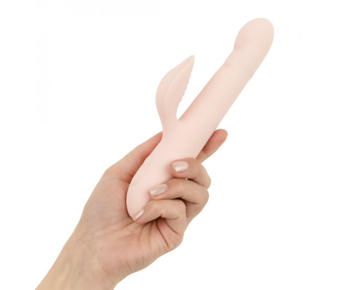Вібратор-кролик Good Vibes Only - SHAI Thrusting Vibrator Soft Silicone - Pink