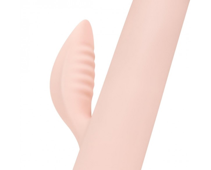 Вібратор-кролик Good Vibes Only - SHAI Thrusting Vibrator Soft Silicone - Pink