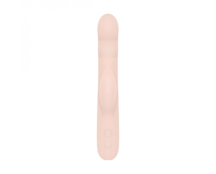 Вібратор-кролик Good Vibes Only - SHAI Thrusting Vibrator Soft Silicone - Pink