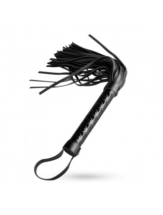 Батіг-флогер Whipped - Beat It Flogger - Black, екошкіра