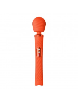 Вібромасажер Fun Factory VIM Vibrating Wand sunrise orange, суперпотужний та легкий, до 6 годин роботи