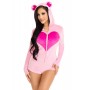 Комбінезон «Солодкий ведмедик» Leg Avenue Sweetheart Bear Velvet Romper S