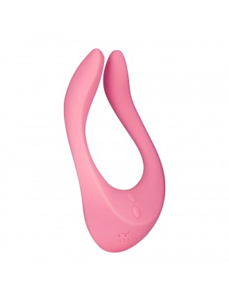 Вібратор для пар Satisfyer Endless Joy Pink, 3 незалежні мотори, багатофункціональний