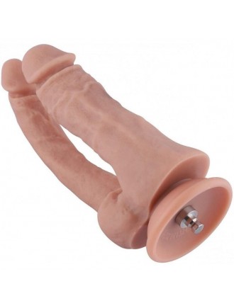 Подвійний фалоімітатор Hismith 9.8" Double Penetrator Silicone Dildo