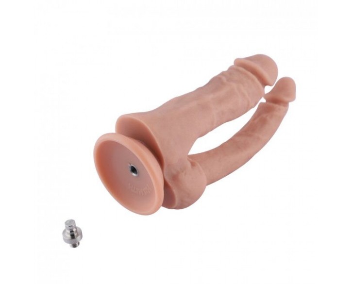 Подвійний фалоімітатор Hismith 9.8" Double Penetrator Silicone Dildo