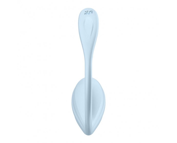 Смарт-віброяйце Satisfyer Smooth Petal Connect App Light Blue